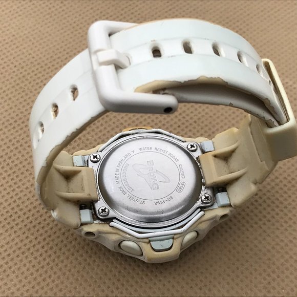 Casio Baby-G Watch Ladies White Sport Digital Wris - Picture 6 of 16